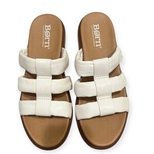 NWOT Born Daisy Leather Sandal- Size 11